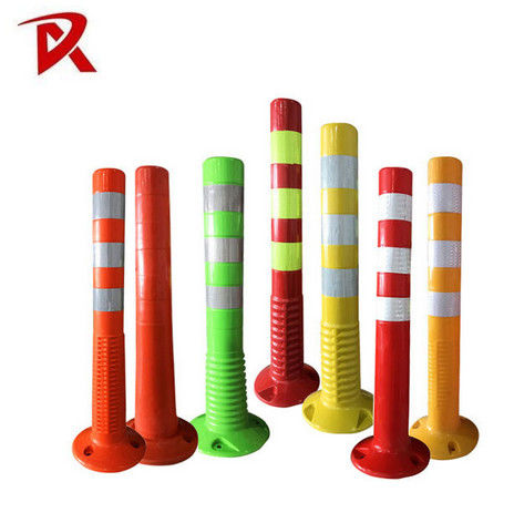 Latest company news about 2024 Sicurezza stradale PU 750 mm Arancio Traffico flessibile Bollard Delimitatore riflettente