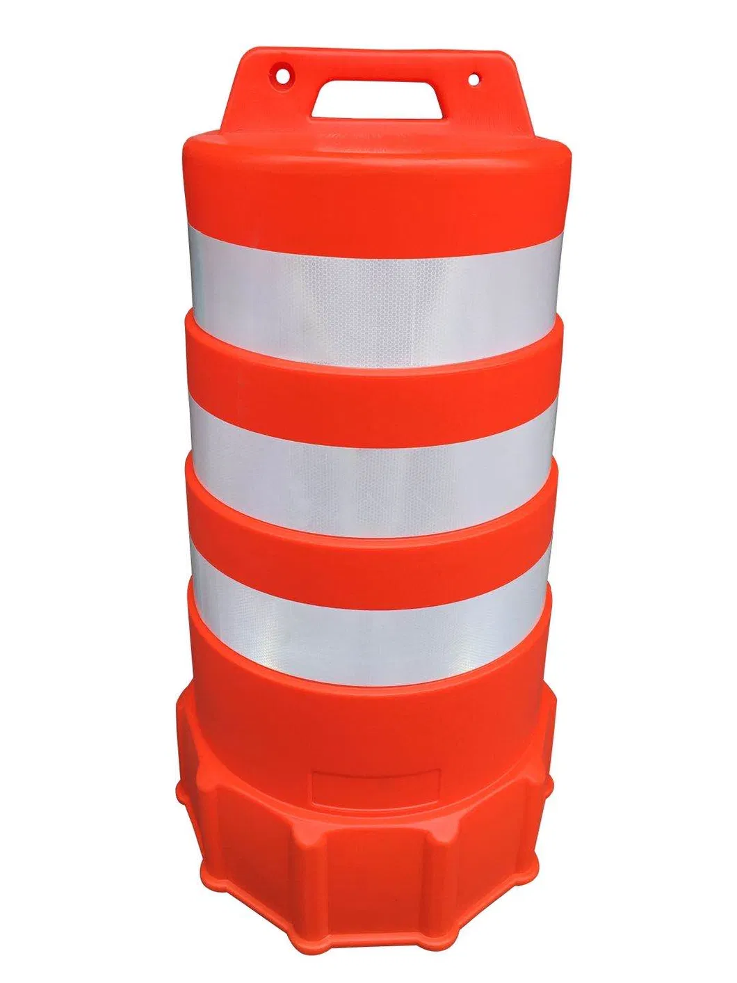 Tamburi stradali ROADSAFE PE più venduti Barili di protezione dagli urti Sicurezza stradale Barile di avvertimento riflettente 9