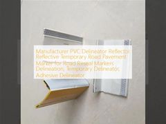 Produttore: delineatore in PVC, catarifrangente, segnalatore stradale temporaneo riflettente per la delimitazione stradale, segnalatori per la risigillatura stradale, delineatore temporaneo, delineatore adesivo